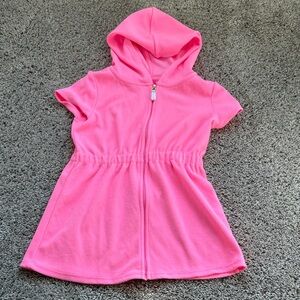 Lilly Pulitzer Vibrant Pink Zip-Up Dress